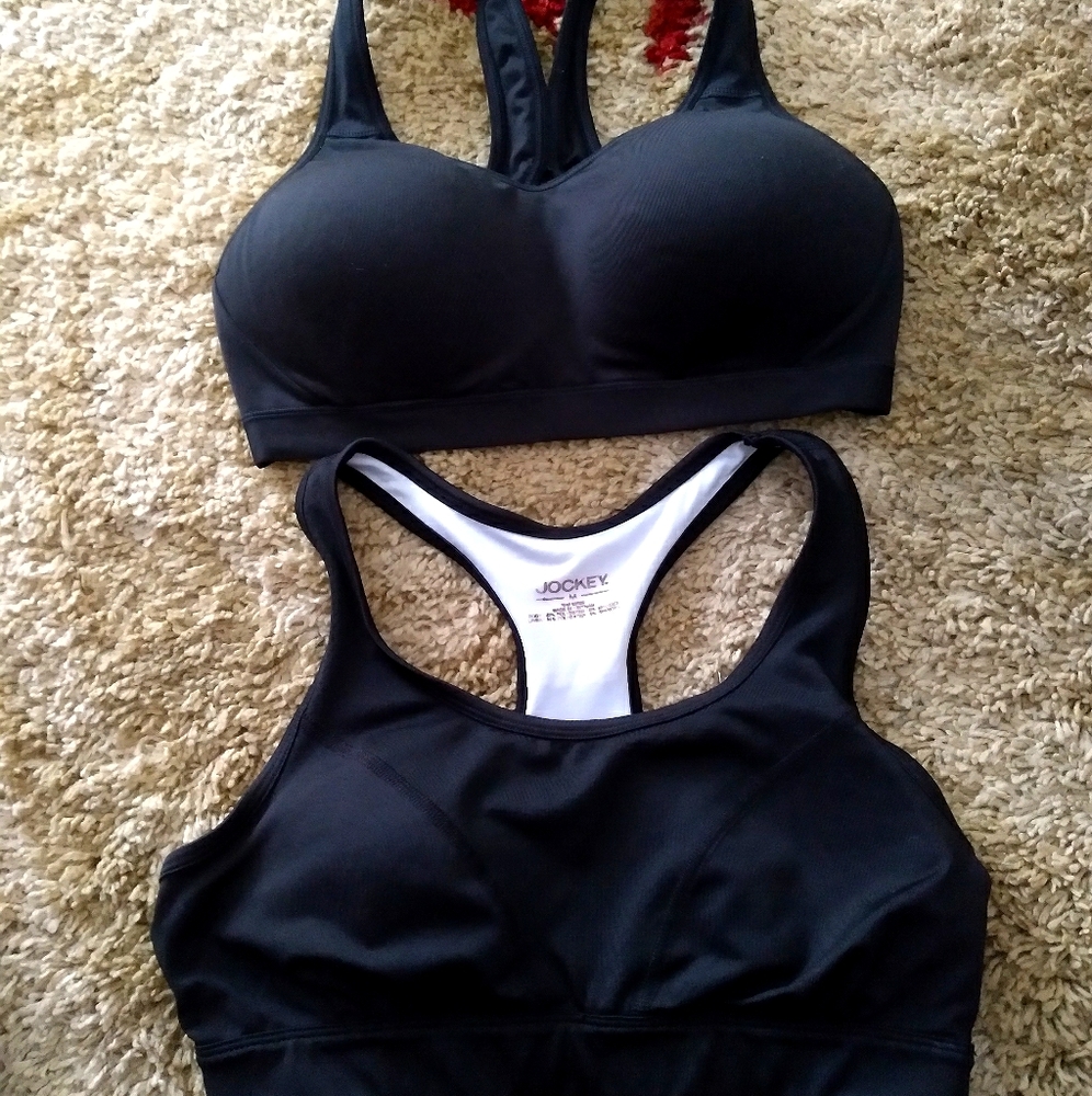 Womens 2 piece sports bra lot size medium